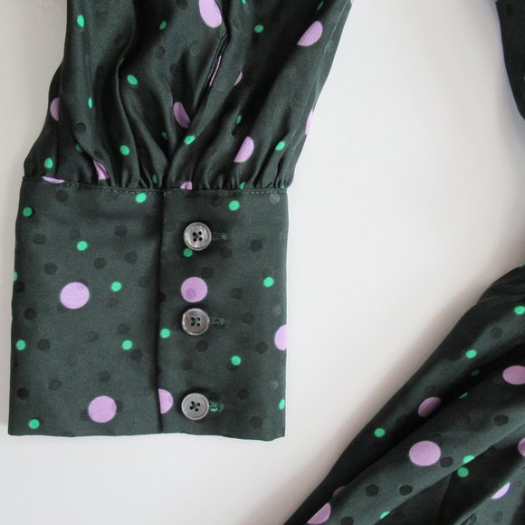 Kate Spade Pop Dots LS Fluid Shirt Dress NWT - Picture 7 of 11